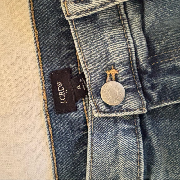 J Crew Denim Mini Skirt - Picture 3 of 7